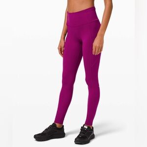 Lululemon fast and free leggings